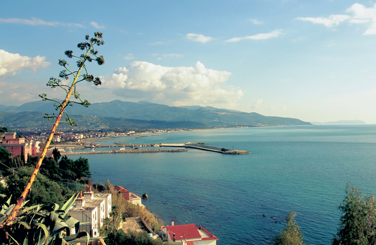 Strandspaziergänge in Marina di Casal Velino im Cilento