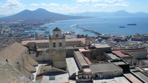 Neapel-Panorama vom Kloster San Martino (© Redaktion Portanapoli)