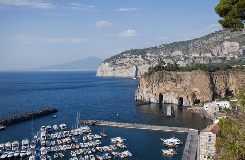 Piano di Sorrento: Villa Fondi De Sangro mit archäologischem Museum