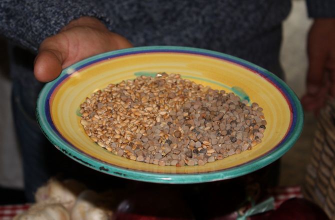 Maracuoccio hat eine bräunliche Farbe