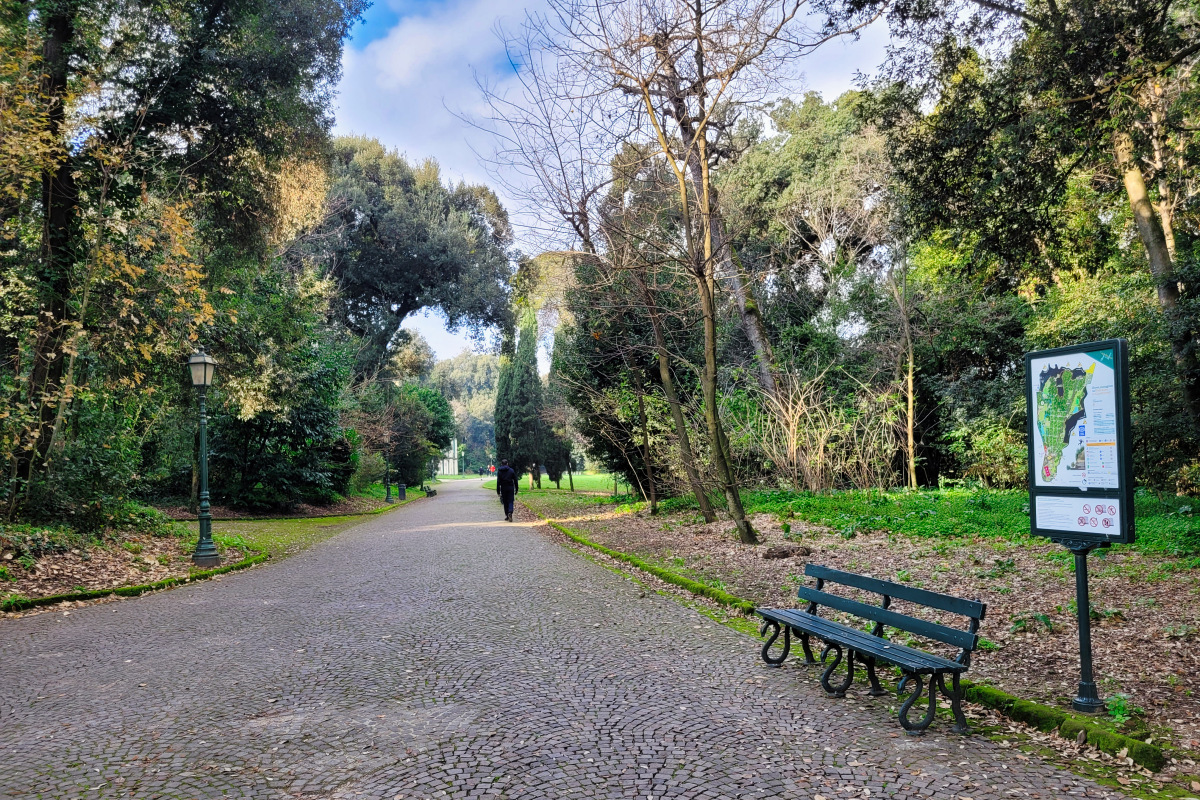 Park von Capodimonte, Eingang (© portanapoli.com)