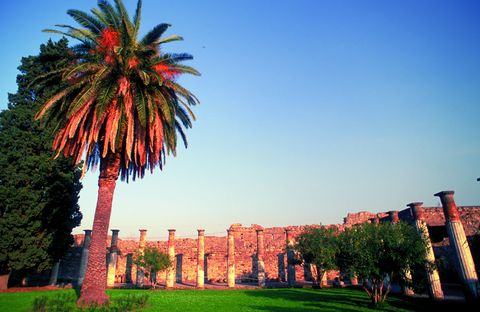 Die schönsten Villen in den Ausgrabungen von Pompeji