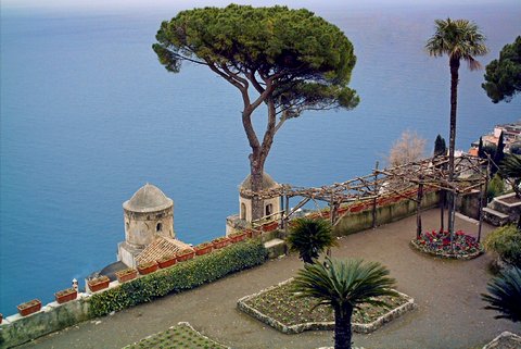 Ravello, Rhapsody in blue: Villa Cimbrone und Villa Rufolo