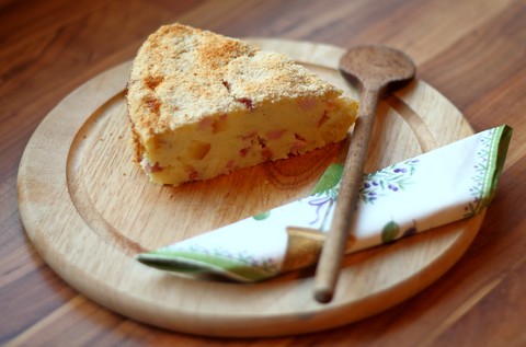 Kartoffelauflauf mit Salami, Schinken und Käse (Gattò di patate)