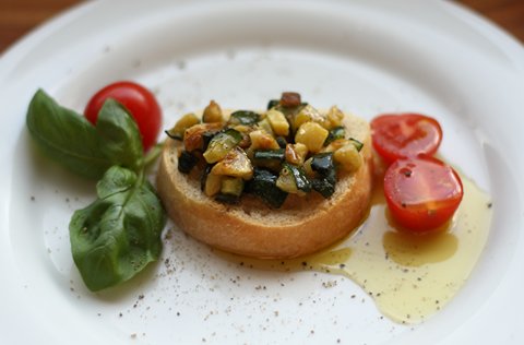 Crostini mit Zucchini – Rezept